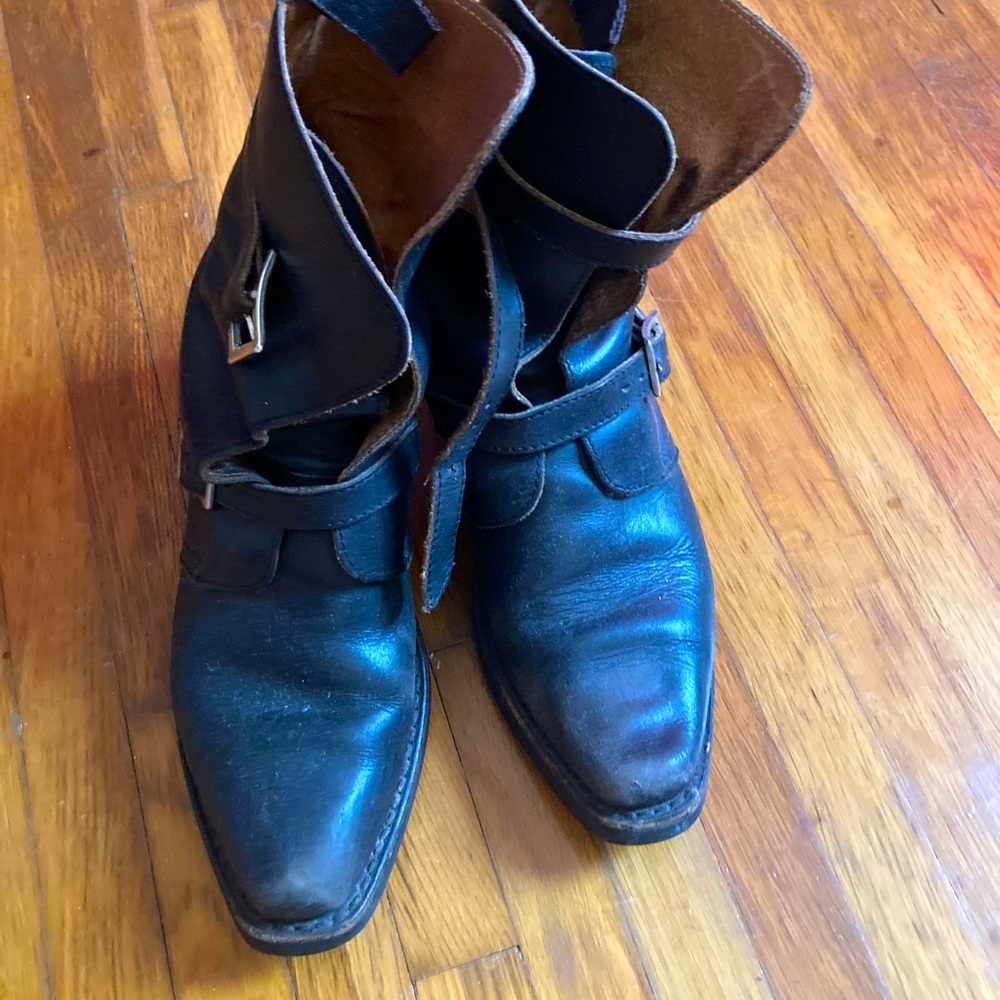Vintage Harley-Davidson Boulevard Buckle Boots